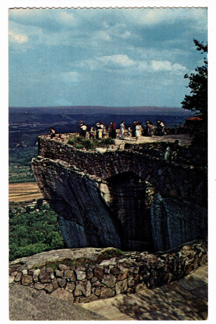 1950s Georgia Lover's Leap Vintage Postcard.
