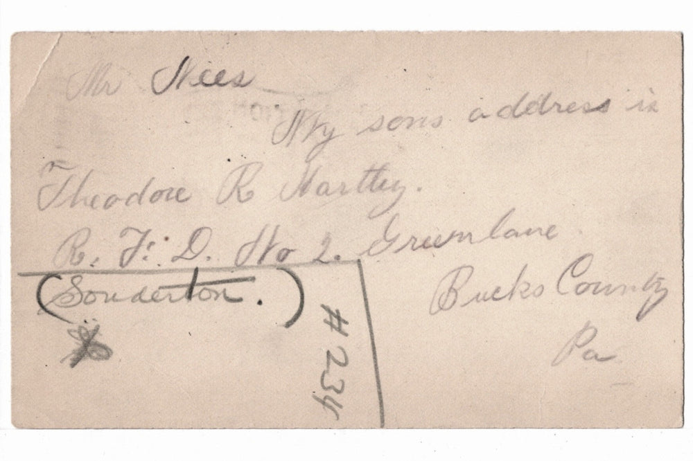 UX18 Postal Card McKinley 1c April 3 1906 Address Relayed.