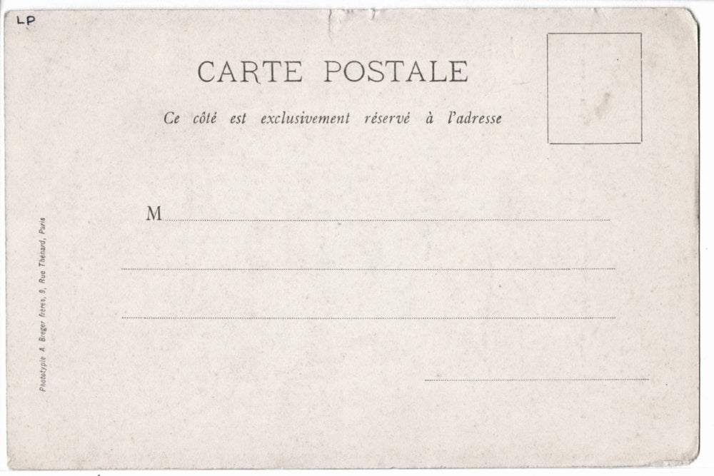 1900s Maison Jean Cousin Sens France Vintage Collotype Postcard UDB.