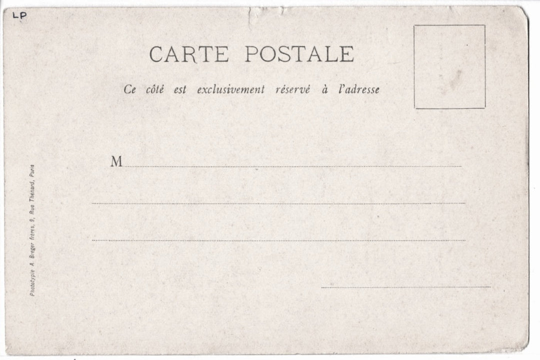 1900s Maison Jean Cousin Sens France Vintage Collotype Postcard UDB.
