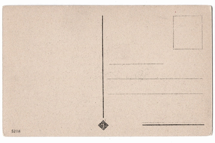 Vintage postcard with a traditional design.