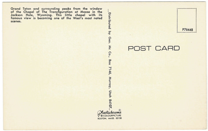 Vintage Postcard.
