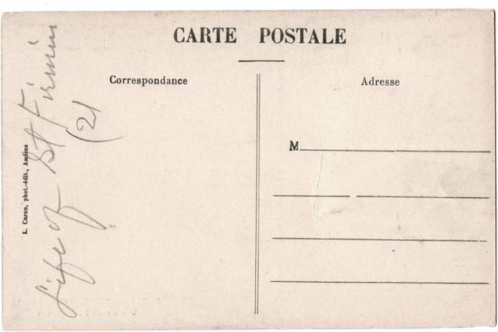 Back of postcard.