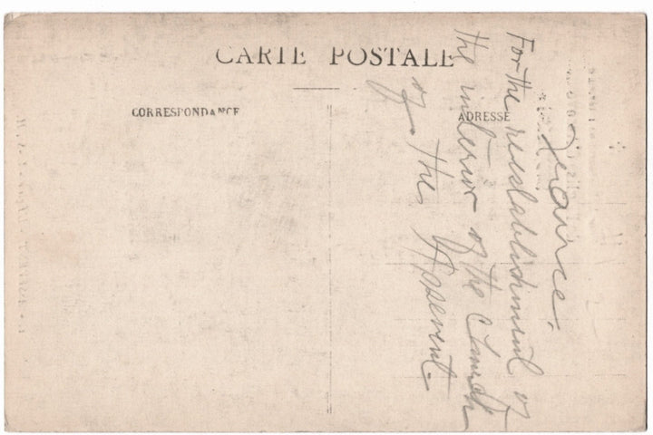 Back of postcard.