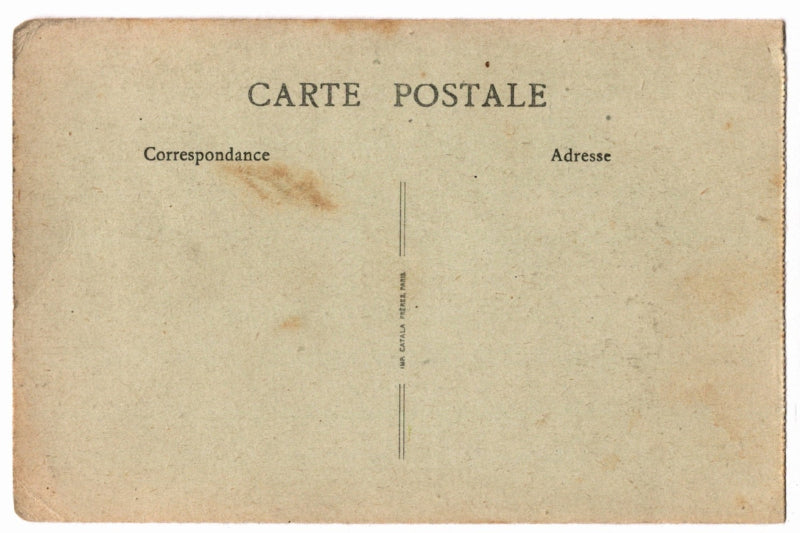Back of postcard.