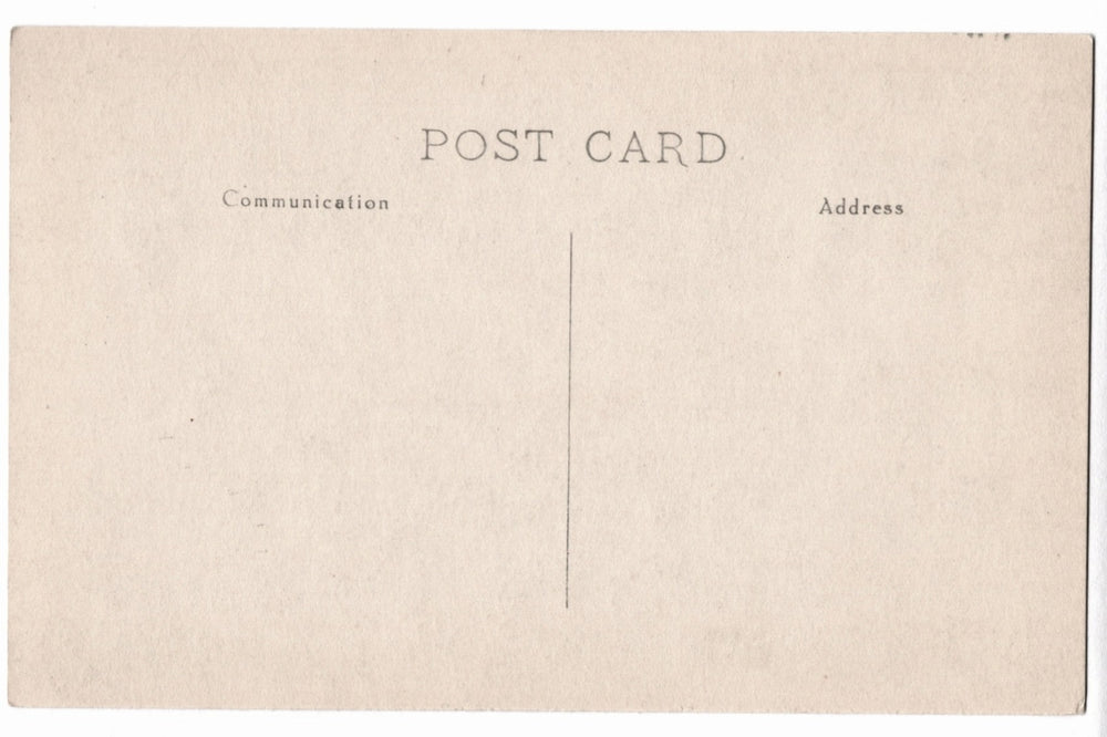 'POST CARD' and lines for communication and address.