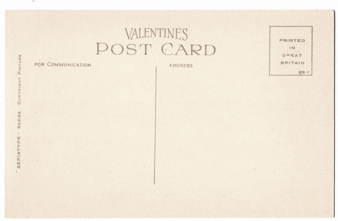 back side of postcard.