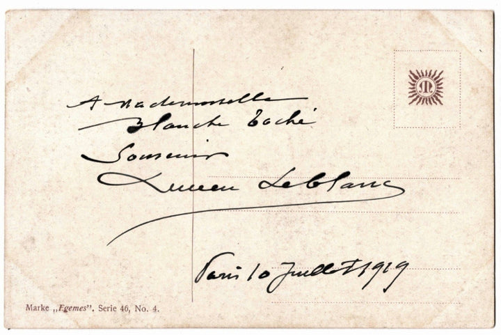 Back of postcard.