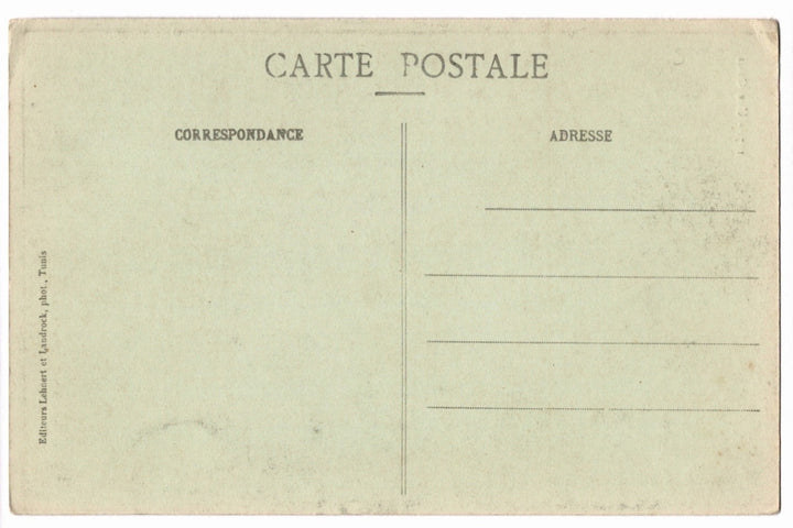 Back view of postcard.