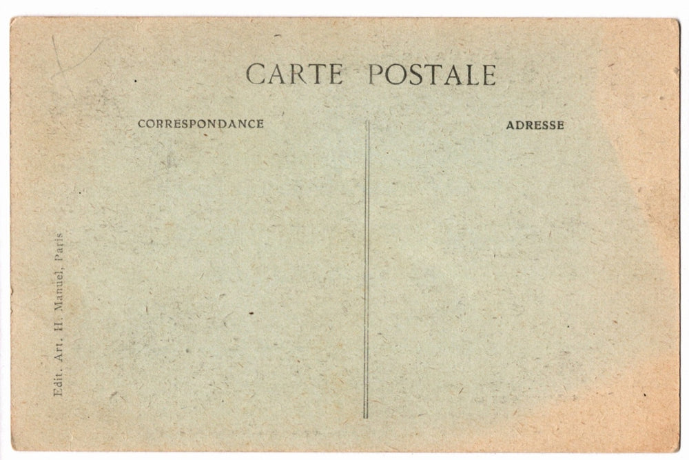 Back of postcard.