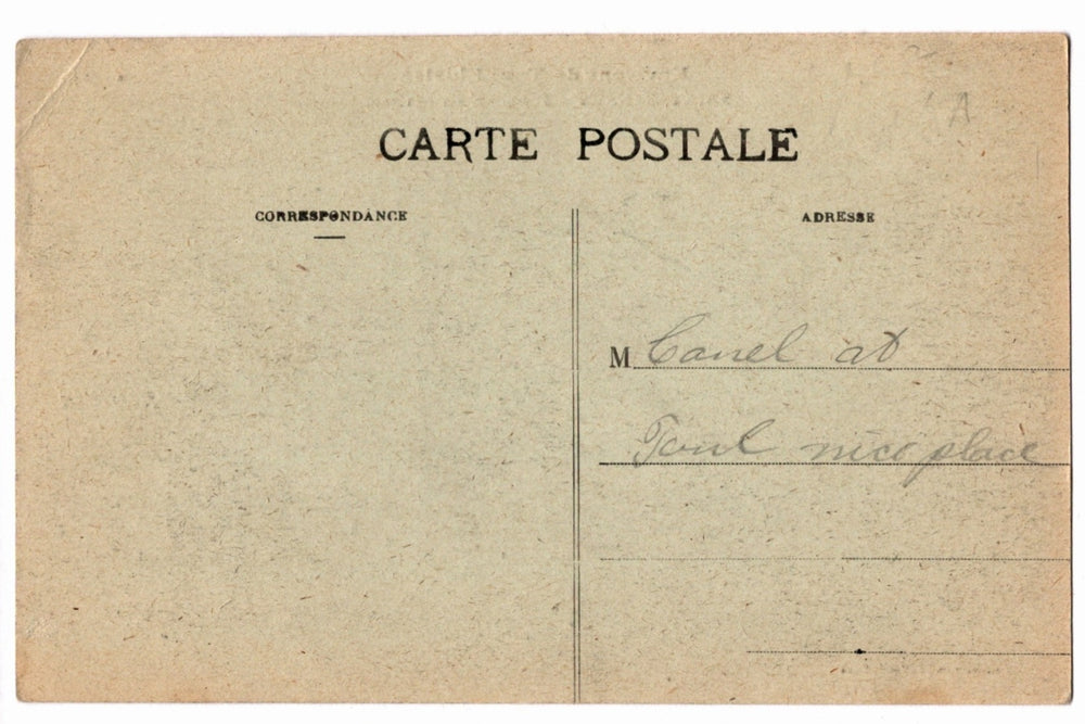 Vintage French postcard.