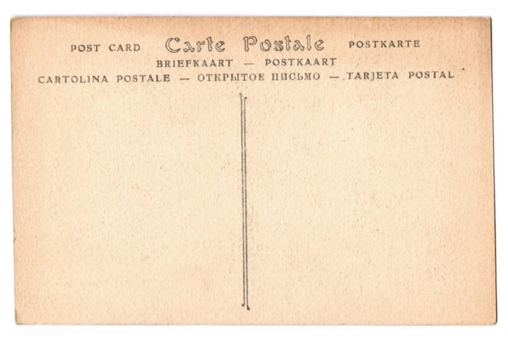 Back of a postcard.