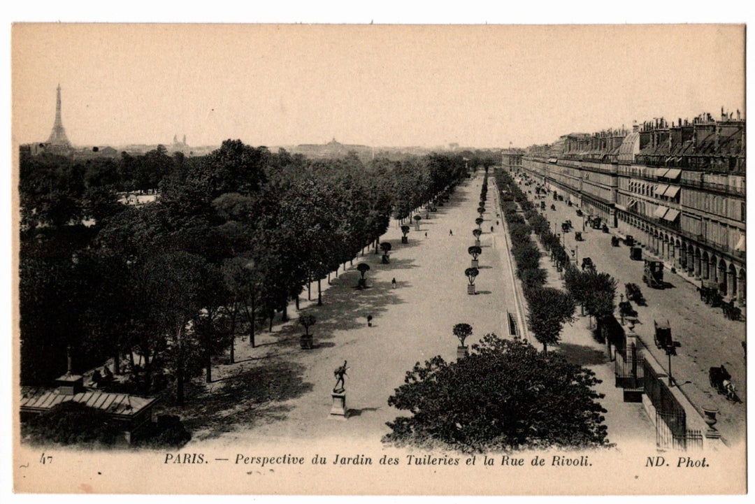 904 Rue de Rivoli Paris France Vintage Postcard.