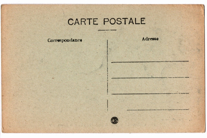 back of postcard.