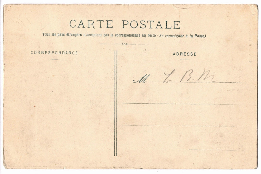 Vintage French postcard.