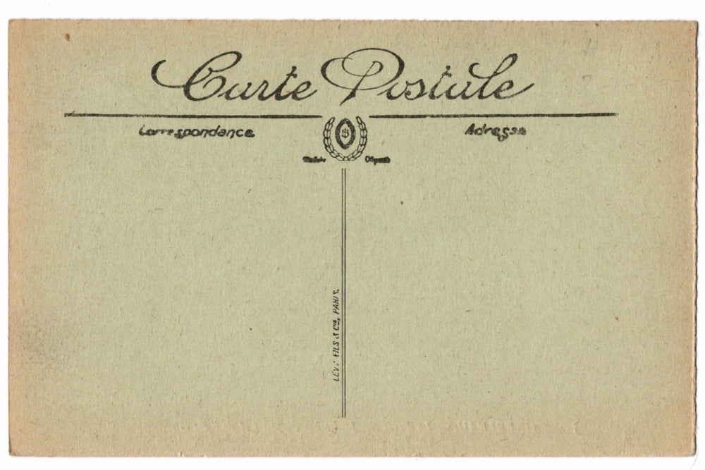 Back of postcard.