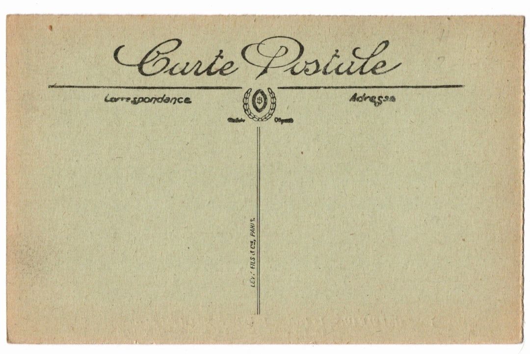 Back of postcard.