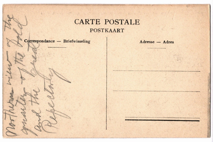 Back of postcard