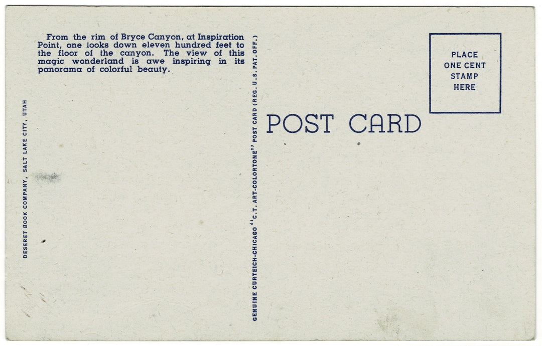 Vintage postcard.