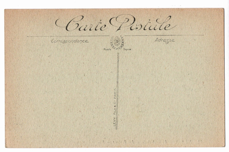 Back of postcard.
