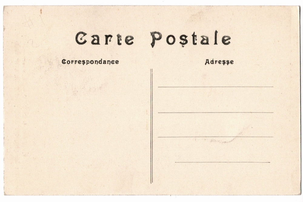 Back of postcard.