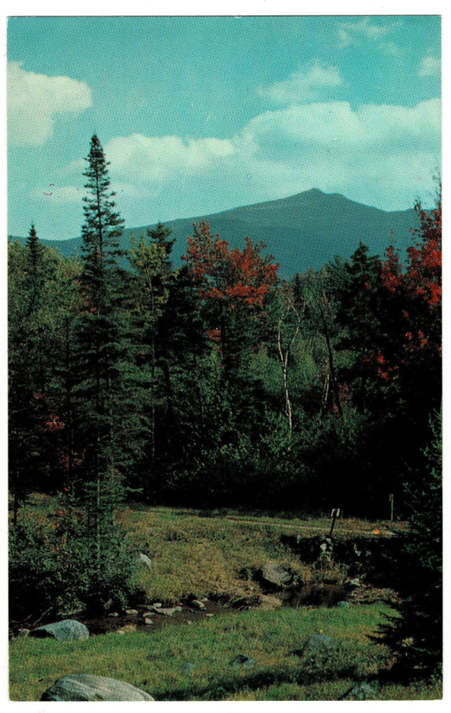 1960s Green Mountain Range VT Postcard.