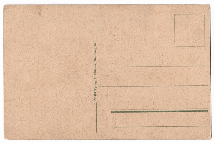 Back of a vintage postcard.