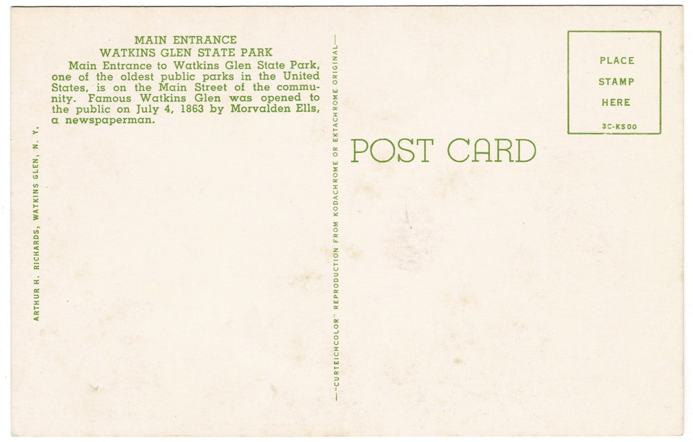 Vintage postcard.
