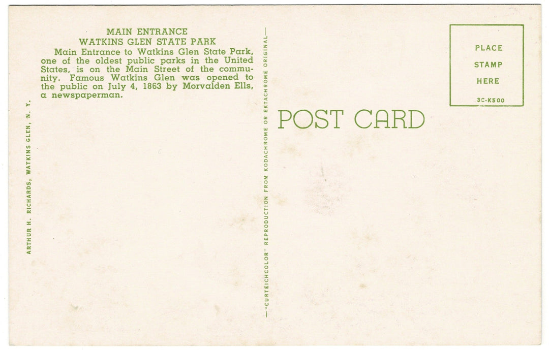 Vintage postcard.