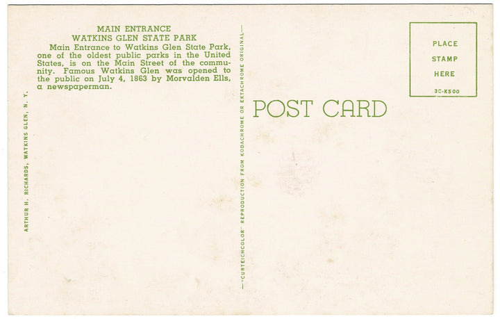 Vintage postcard.