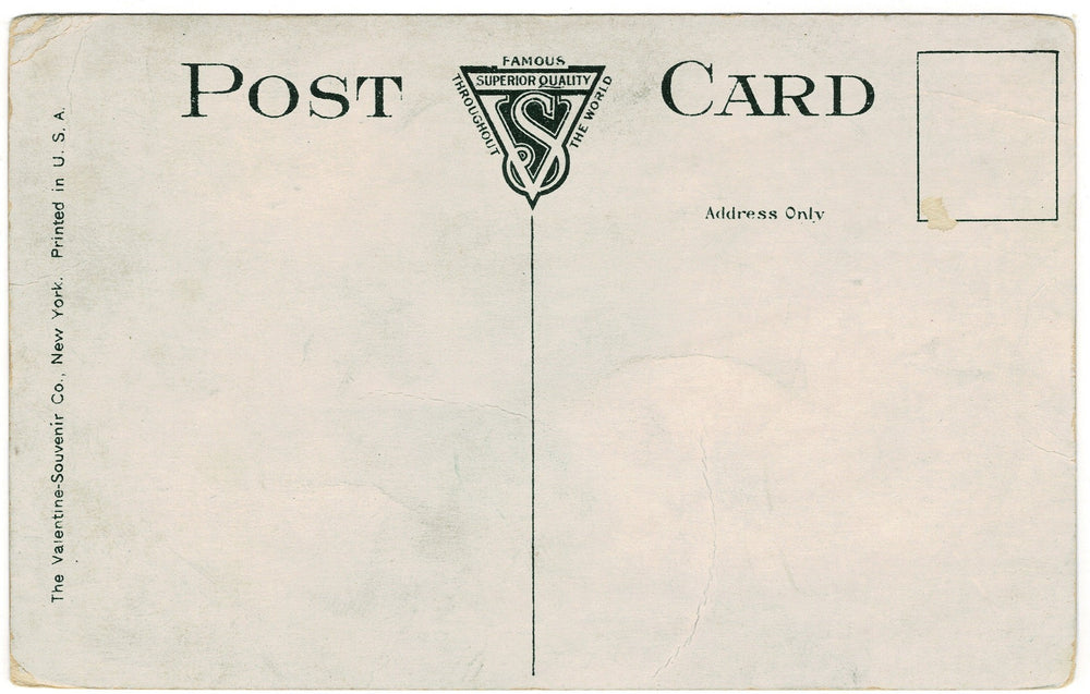 Vintage postcard.