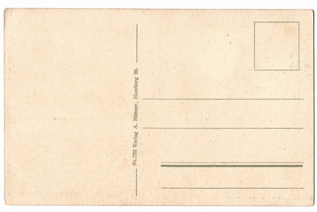 Back of a vintage postcard.