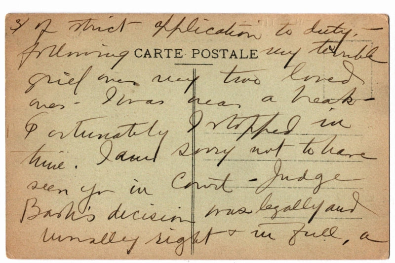 Back of postcard.