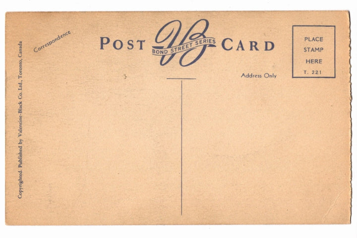 1947 Casa Loma Toronto Ontario Canada Vintage Postcard, Hill House Castle