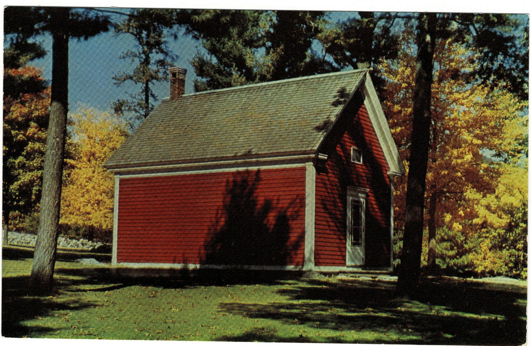 1960s Mary Lamb School South Sudbury Massachusetts Vintage Postcard.