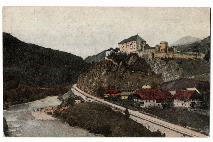 1907 Sonnenburg Castle, Monastery St. Lorenzen Italy Vintage Postcard