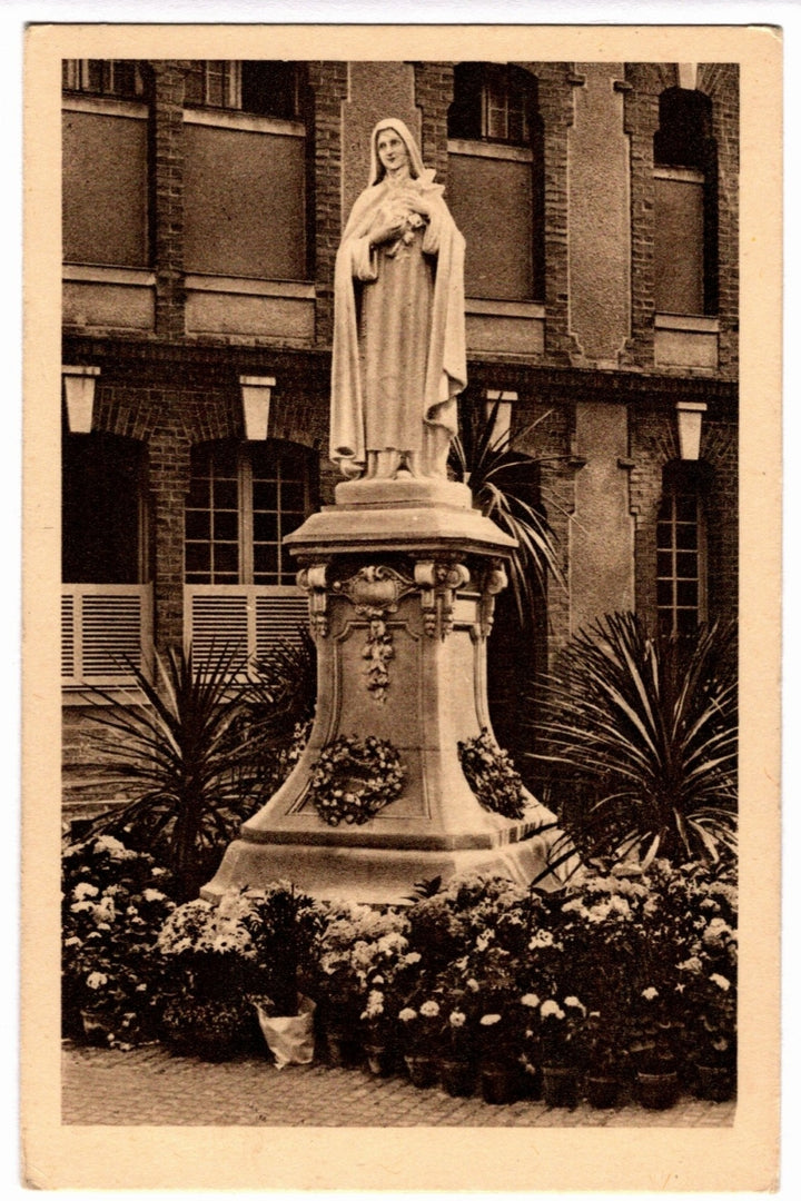 1920s Saint Therese, Carmel of Lisieux France Vintage Postcard.