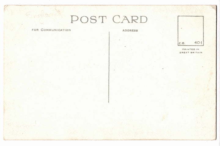 1914 River Dee, Queen's Park Chester England Vintage Postcard