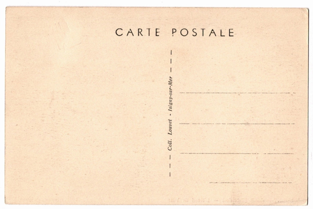 1930s Isigny-sur-Mer Hotel de Ville France Vintage Postcard