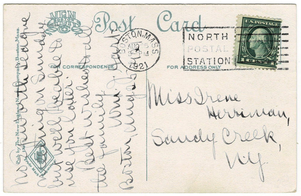 Vintage postcard.