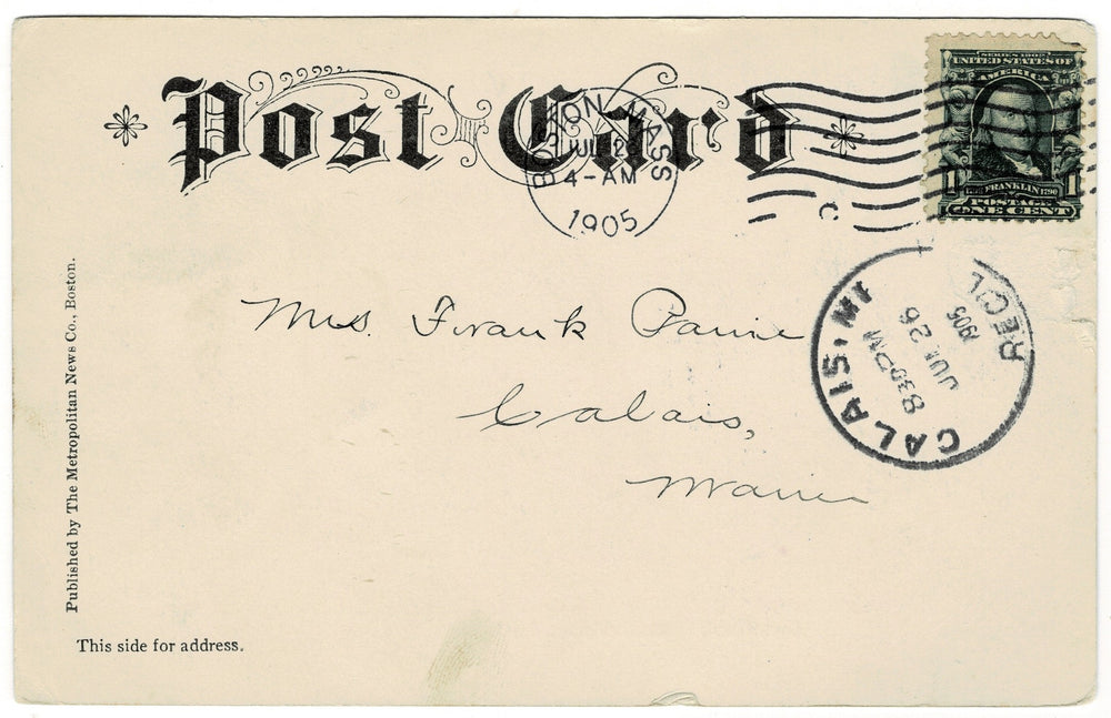 Vintage postcard.