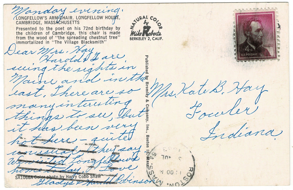 Vintage postcard.