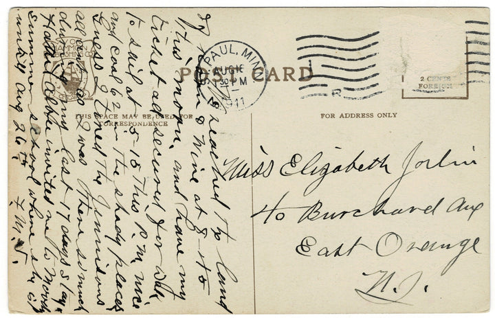 Vintage postcard.