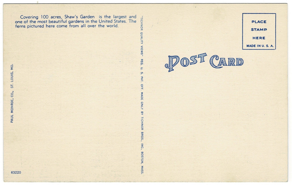 Vintage postcard.