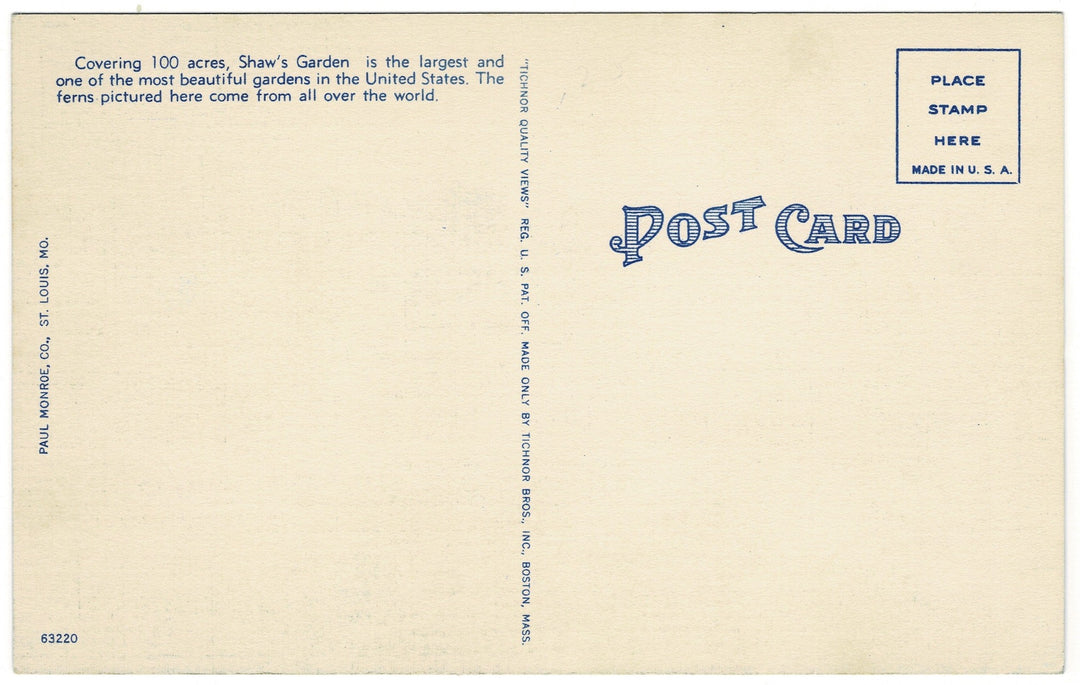 Vintage postcard.