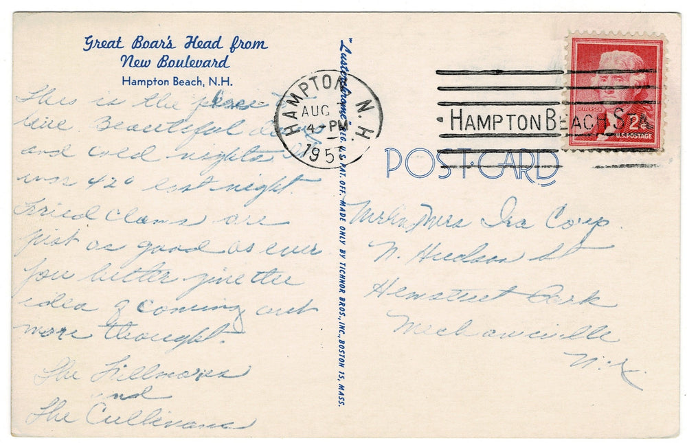Vintage postcard.
