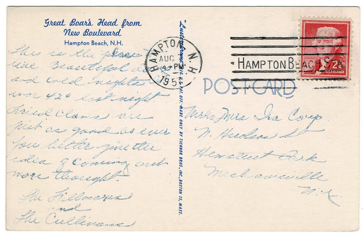 Vintage postcard.