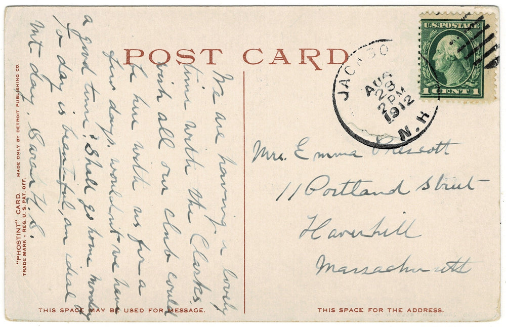 Vintage postcard.