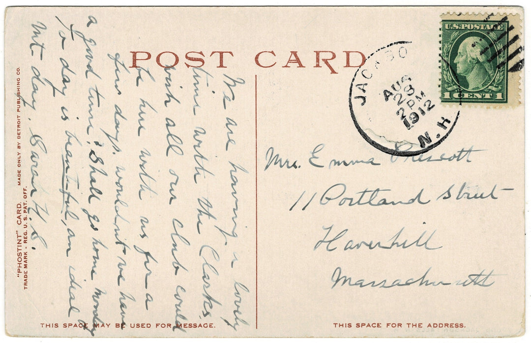 Vintage postcard.