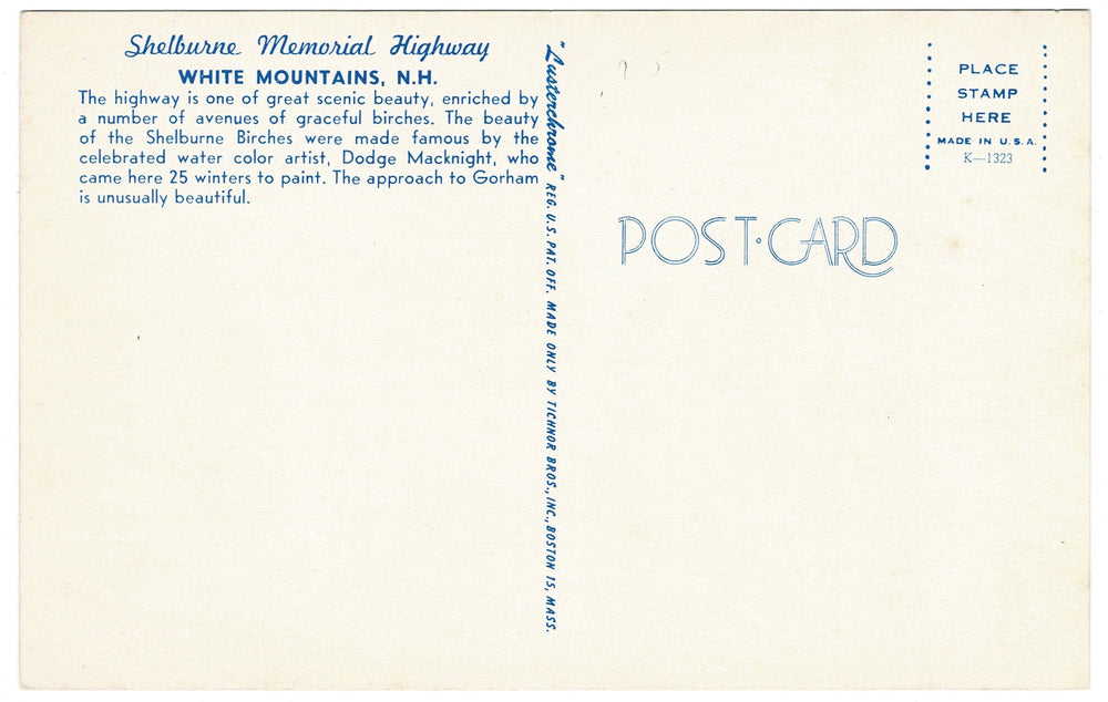 Vintage postcard.